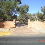 Face brick entry