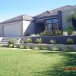 Rendered Garden Beds & Steps